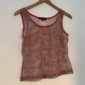 Vintage Betsey Johnson Sheer Top